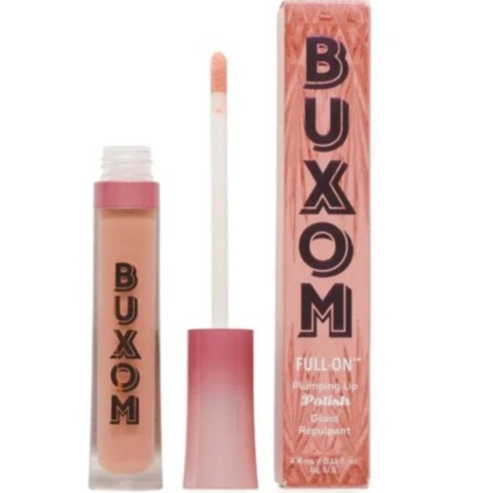 BUXOM Mocktail Full-On Plumping Lip Polish* ~ BAILEY BUTTERSCOTCH 4ml NIB - Picture 6 of 13